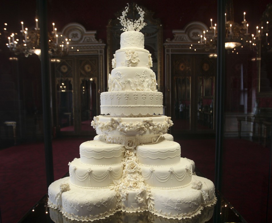 Kate Middleton's Eight-Tiered Wedding Cake Slice Fetches £2,588
