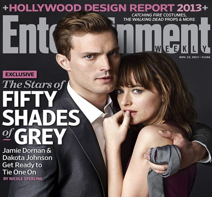 Irish actor/model Jamie Dornan and American actress Dakota Johnson showed off their chemistry as Christian Grey and Anastasia Steele in the first shoot for Fifty Shades of Grey. (Entertainment Weekly)