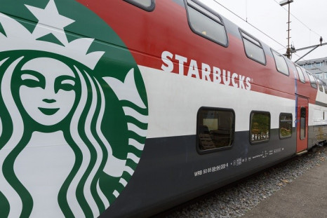 Starbucks train