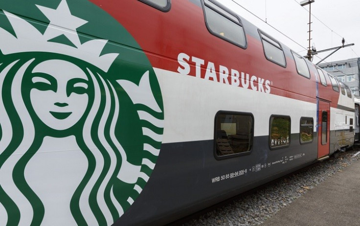 Starbucks train