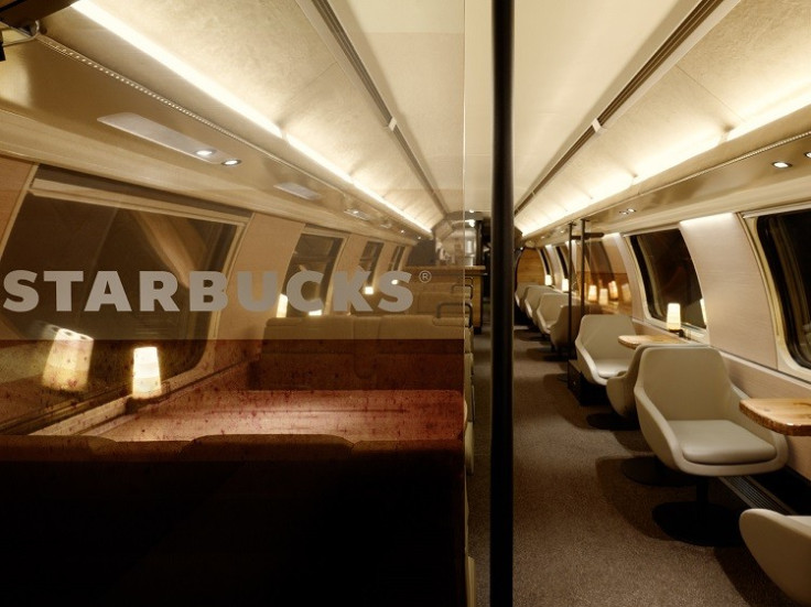 Starbucks train