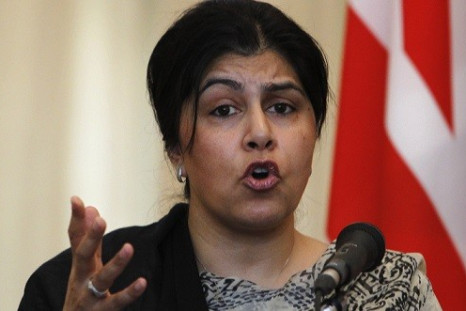 Baroness Warsi has described the Christian persecution as a 'mass exodus on a biblical scale (Reuters)