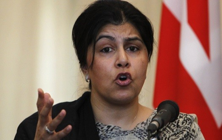 Baroness Warsi has described the Christian persecution as a 'mass exodus on a biblical scale (Reuters)