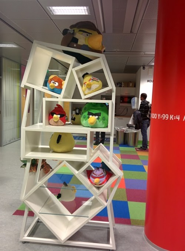 Angry Birds in Rovio's headquarters in Espoo, Helsinki