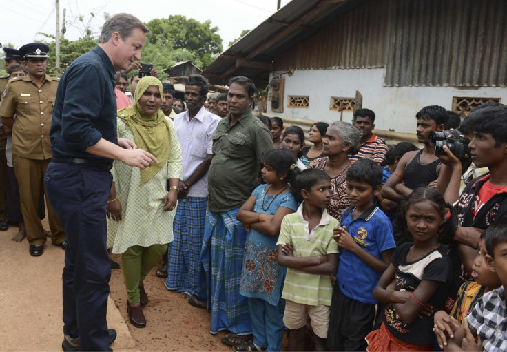 David Cameron visits Jaffna
