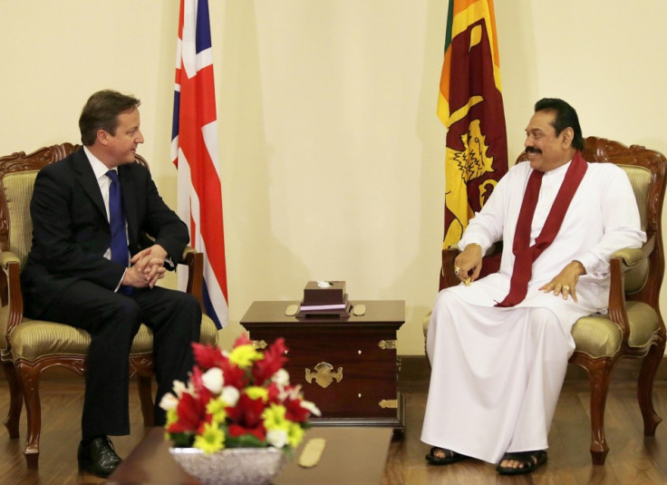 David Cameron-Mahinda Rajapaksa