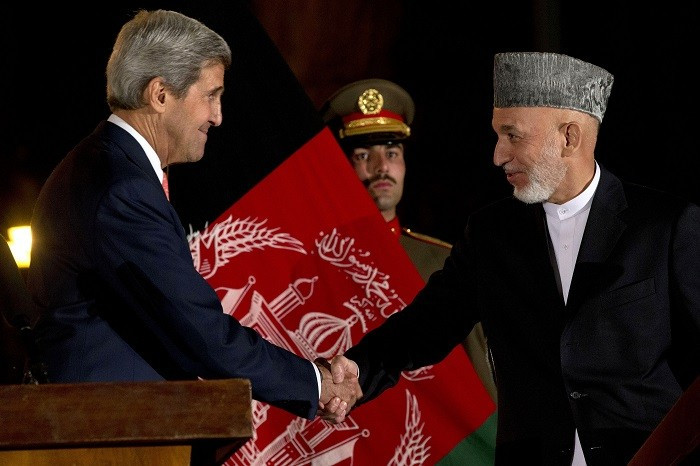 The proposed security pact between Afghanistan and the US would allow American troops to stay on in Afghanistan after 2014. (Reuters)