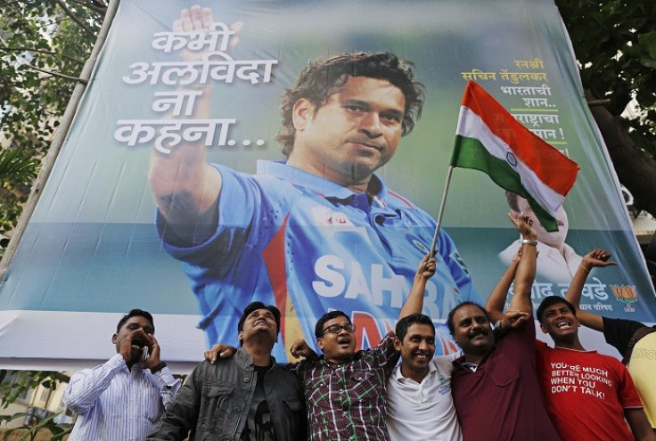 Thousands of fans watched Sachin Tendulkar play his farewell Test match against the West Indies. (Reuters)