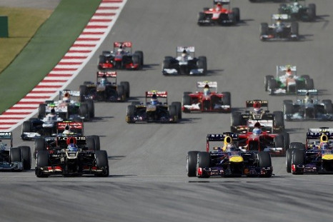 Vettel Formula One US GP