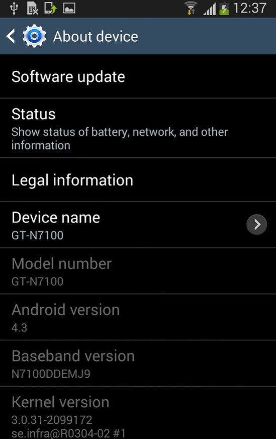 Android 4.3 Android 4.3
