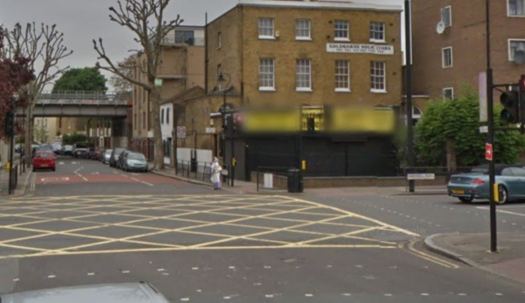 Junction of Camberwell Road and Albany Road, where man died PIC: Google