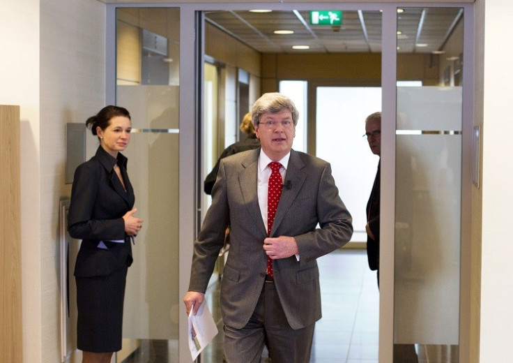 On 29 October, Rabobank's chief executive Piet Moerland quit earlier than expected after the Dutch lender was fined €774m (£650m, $1bn) (Photo: Reuters)