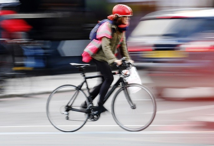 Cycling in London carries risk, as spike in road deaths has shown PIC: Reuters Cycling in London carries risk, as spike in road deaths has shown PIC: Reuters