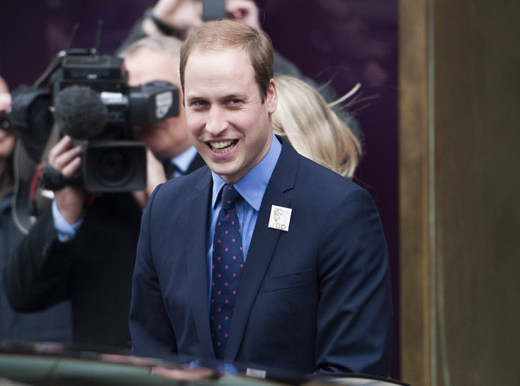 Prince William smiles as he leaves the BAFTA headquarters after launching campaign to support young people from all backgrounds to enter the film, television and games industries. (Photo: REUTERS/Jeremy Selwyn)