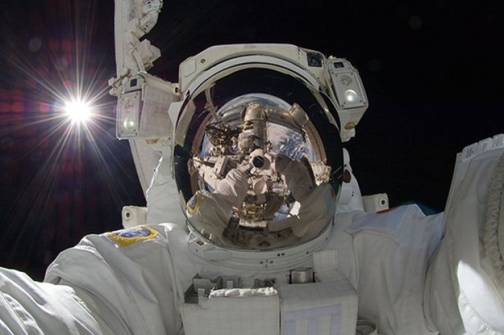 Astronaut Selfie: Aki Hoshide