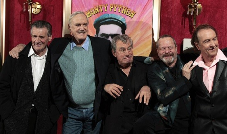 The group appeared togtehr at the premiere of the documentary Monty Python: Almost The Truth (Lawyer's Cut) in New York October 15, 2009 (Reuters)