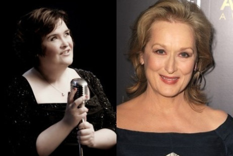 Susan Boyle and Meryl Streep