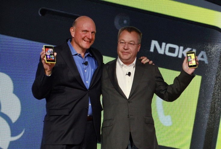 Steve Ballmer and Stephen Elop