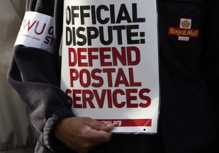 Royal Mail shares CWU