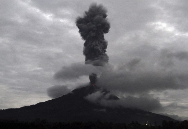 Sinabung has been spewing lava for three days (Reuters)