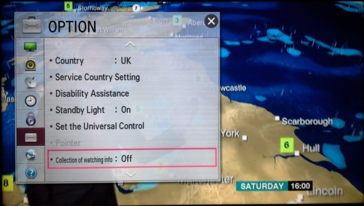 LG Smart TV Spying on Viewers