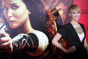 Jennifer Lawrence turned heads as she walked the red carpet for the premiere of her new film The Hunger Games: Catching Fire at the AMC Lincoln Square in New York City.(Reuters)