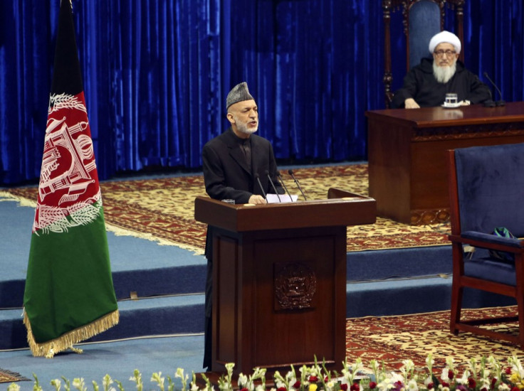 Afghan President Hamid Karzai