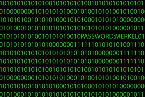 A computer with a series of numbers