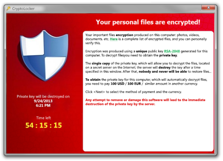 Cryptolocker