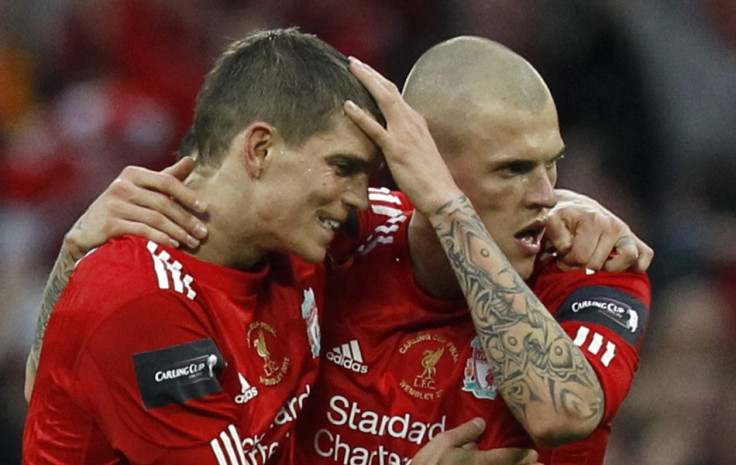 Daniel Agger and Martin Skrtel