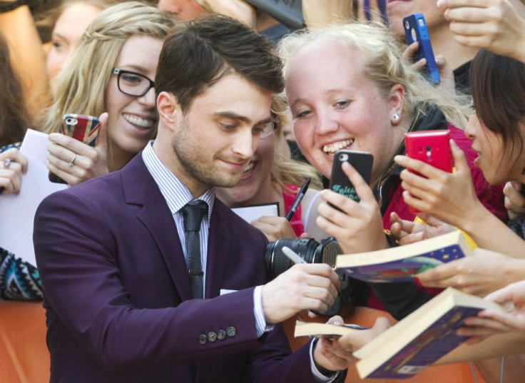 Daniel Radcliffe meets his fans