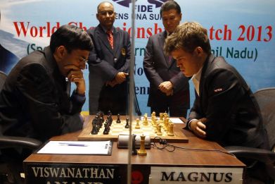 Magnus Carlsen-Viswanathan Anand