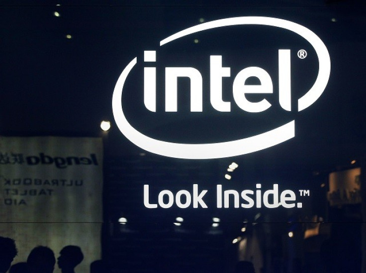 Intel booth at the 2013 Computex exhibition at the TWTC Nangang exhibition in Taipei, 2013.