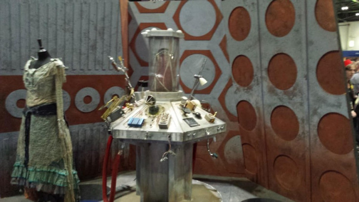 Doctor Who tardis console for the Doctor Who 50th Anniversary Celebration in London (Photo: Donald Sinclair)