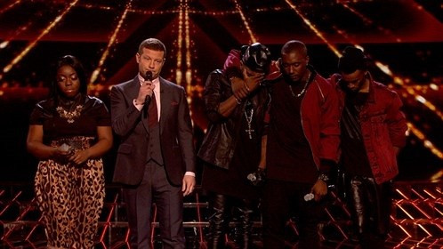 The X Factor's Hannah Barrett and Rough Copy