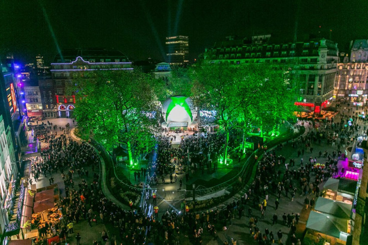 Xbox One launch in Leicester Square, London