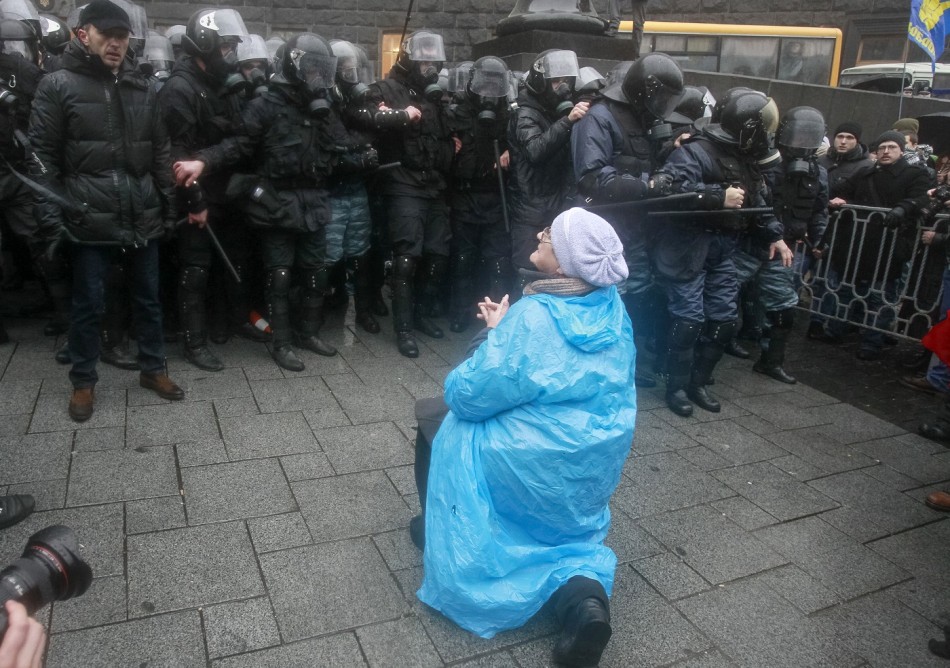 Ukraine EU Protest