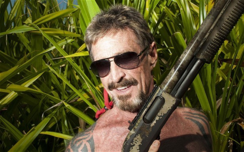 John McAfee has been accused of stalking a property manager in Oregon.