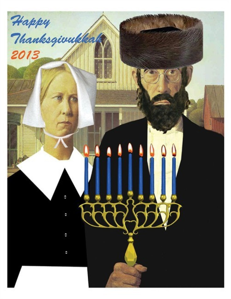 Hanukkah coincides with US celebration of Thanksgiving