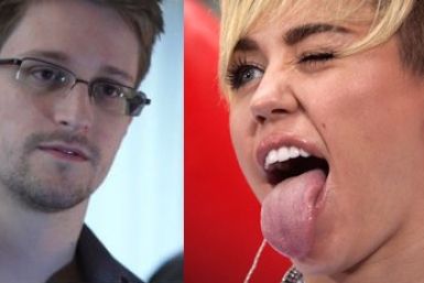 Edward Snowden vs Miley Cyrus: Battle for Time's Person of the Year