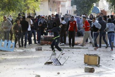 Protesters clash with police in Siliana, 130 km (81 miles) southwest of capital Tunis,