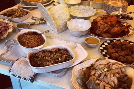 Inside the Kardashian's Thanksgiving Dinner[Twitter/KendallJenner]