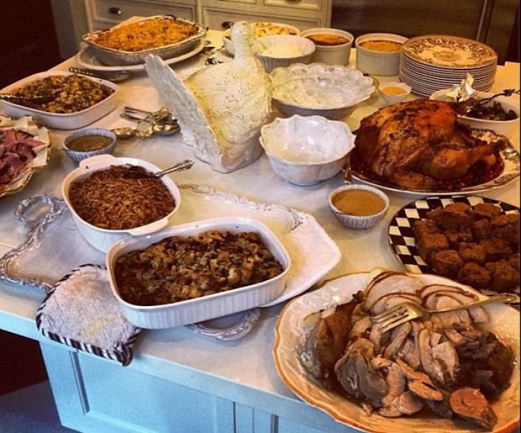 Inside the Kardashian's Thanksgiving Dinner[Twitter/KendallJenner]