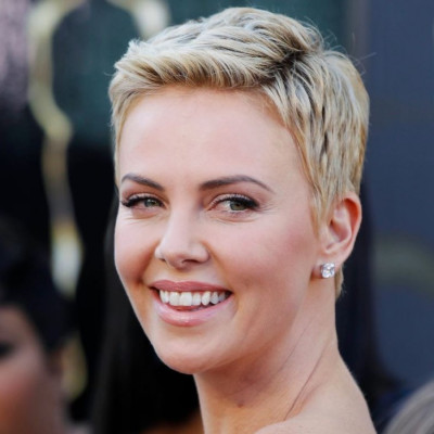 South African actress Charlize Theron was reportedly getting close with American actor Luke Grimes. (Reuters)