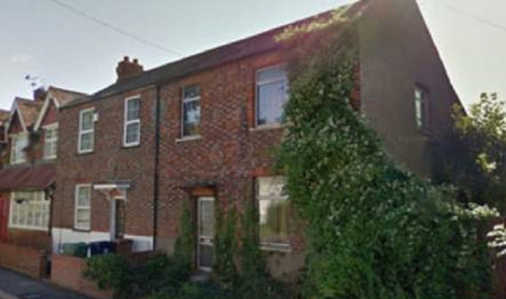 The home (right) in Littlemore, Oxford, where the bodies were found. Google Street View