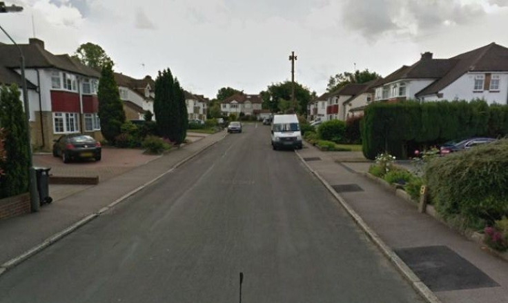 A murder inquiry is underway after the body of a man was found in a well in Audley Drive, Warlingham. (Pic: Google).