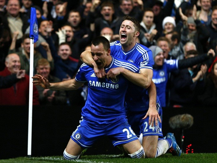 Chelsea John Terry Gary Cahill