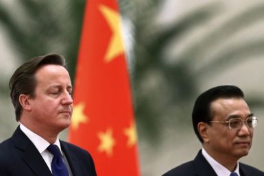 Cameron arrives in China for trade talks