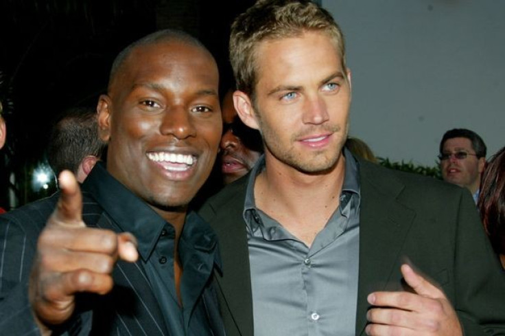 Tyrese Gibson and Paul Walker