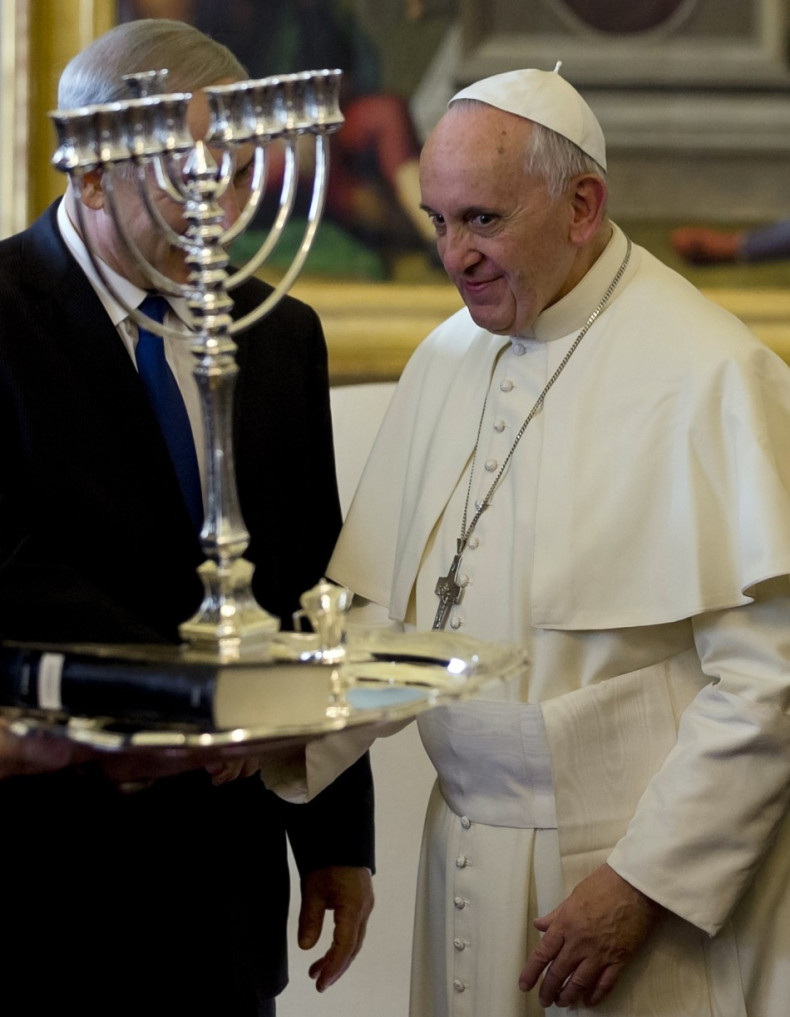 ISrael Netanyahu Pope Francis book